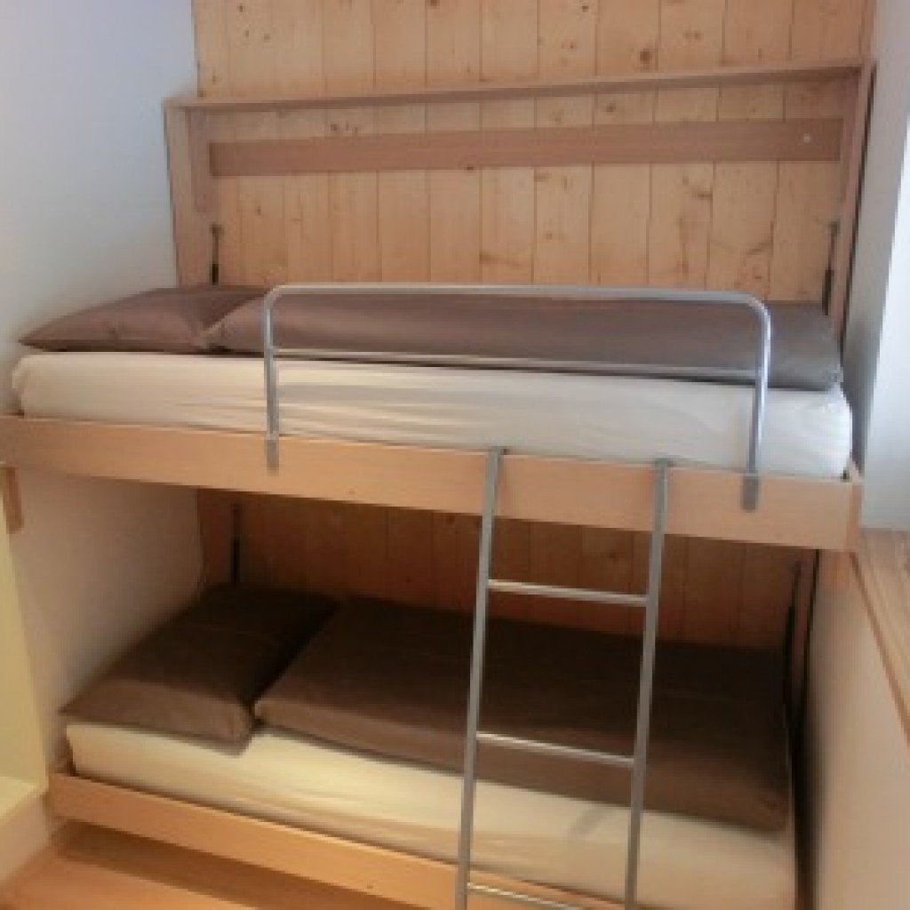 Letto mod. 852 color legno aperto